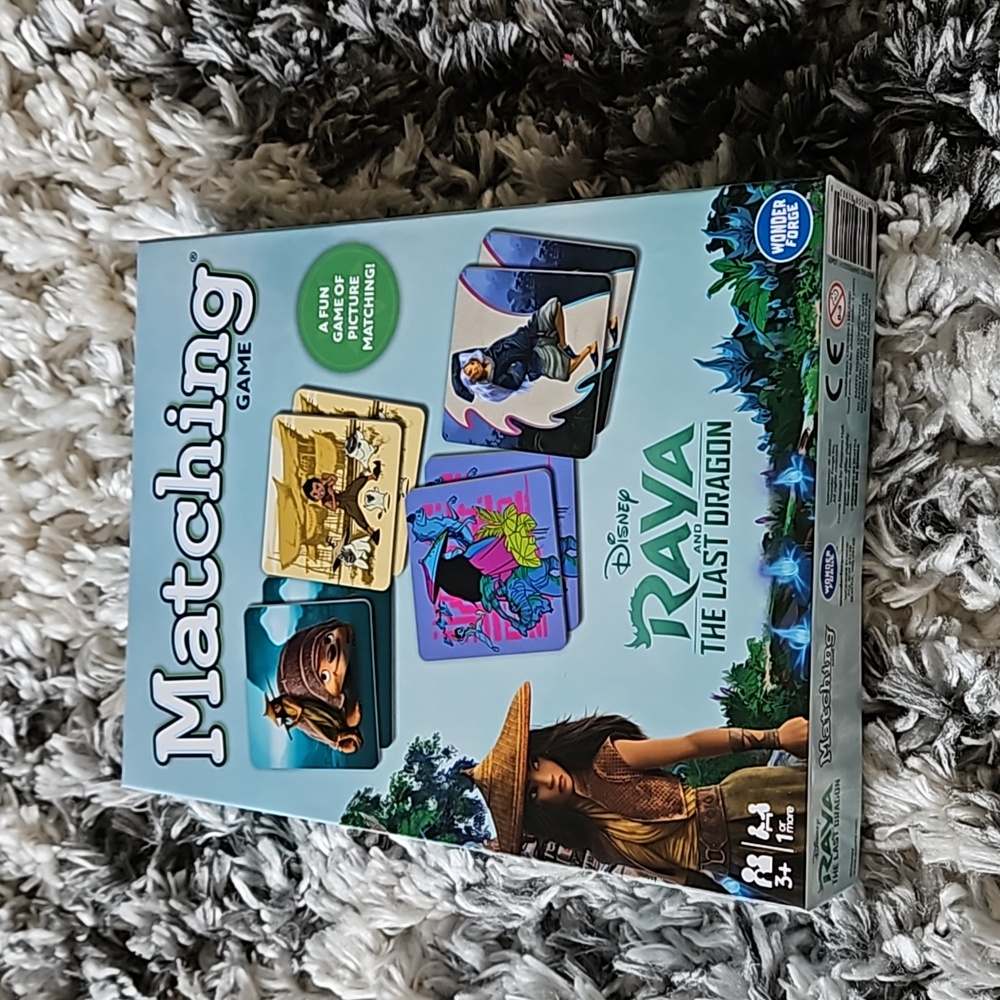 Raya and the last dragon matching game